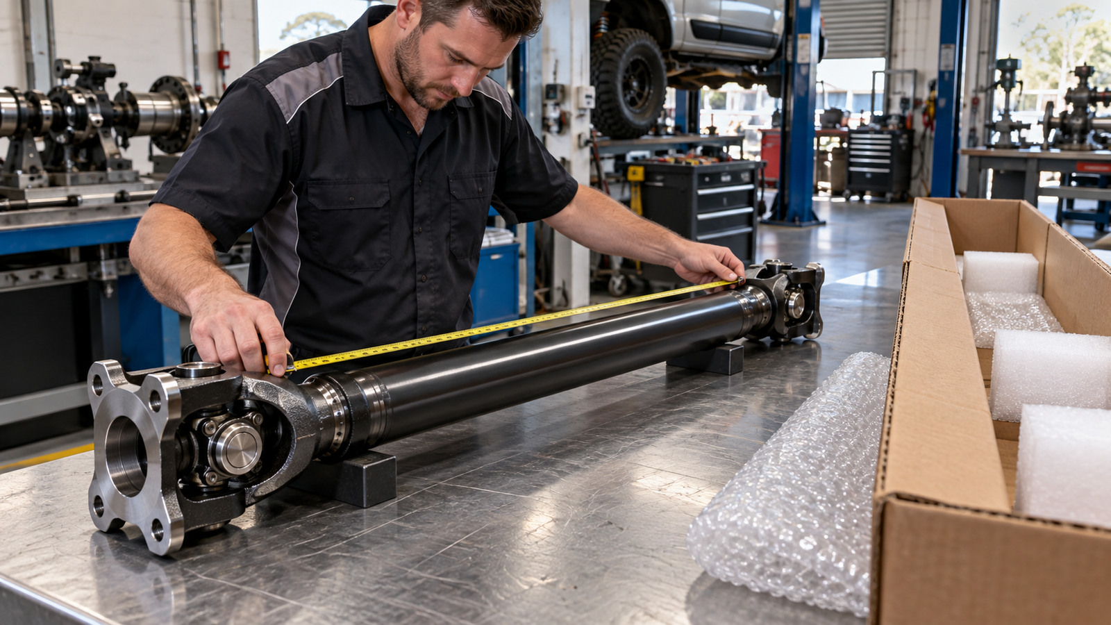 Ordering a custom tailshaft from interstate